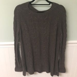 Ann Taylor Loft cable knit sweater